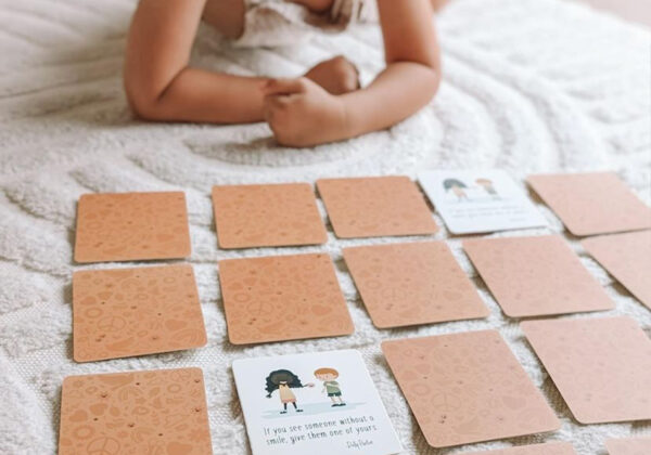 Little box of Kindness memory game spread